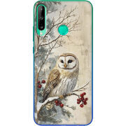 Чехол BoxFace Huawei P40 Lite E Christmas Owl