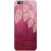 Чехол Uprint Lenovo A2020 Vibe C Gold Leaves