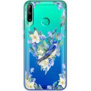 Прозрачный чехол BoxFace Huawei P40 Lite E Spring Bird