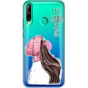 Прозрачный чехол BoxFace Huawei P40 Lite E It's Gonna Be OK