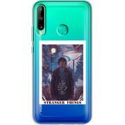 Прозрачный чехол BoxFace Huawei P40 Lite E Stranger Things
