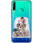 Прозрачный чехол BoxFace Huawei P40 Lite E VOGUE