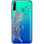 Прозрачный чехол BoxFace Huawei P40 Lite E Feather