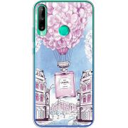 Чехол со стразами Huawei P40 Lite E Perfume bottle
