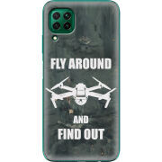 Чехол BoxFace Huawei P40 Lite Дрон Fly Around