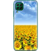 Чехол BoxFace Huawei P40 Lite Подсолнухи