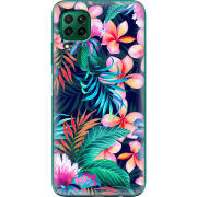 Чехол BoxFace Huawei P40 Lite flowers in the tropics