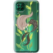 Прозрачный чехол BoxFace Huawei P40 Lite Cute Mermaid