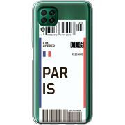 Прозрачный чехол BoxFace Huawei P40 Lite Ticket Paris