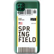 Прозрачный чехол BoxFace Huawei P40 Lite Ticket Springfield