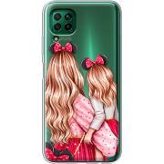 Прозрачный чехол BoxFace Huawei P40 Lite Mouse Girls