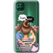 Прозрачный чехол BoxFace Huawei P40 Lite Super Mama