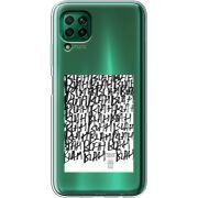 Прозрачный чехол BoxFace Huawei P40 Lite Blah Blah