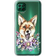 Прозрачный чехол BoxFace Huawei P40 Lite Winking Fox