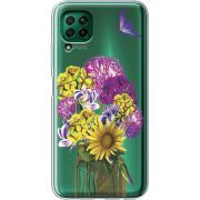 Прозрачный чехол BoxFace Huawei P40 Lite My Bouquet