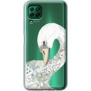 Прозрачный чехол BoxFace Huawei P40 Lite Swan