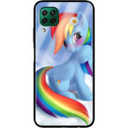 Защитный чехол BoxFace Glossy Panel Huawei P40 Lite My Little Pony Rainbow Dash