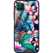 Защитный чехол BoxFace Glossy Panel Huawei P40 Lite Exotic Flowers