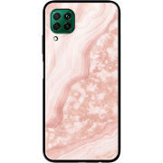 Защитный чехол BoxFace Glossy Panel Huawei P40 Lite Pink Marble