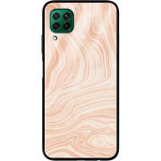 Защитный чехол BoxFace Glossy Panel Huawei P40 Lite Delicate Marble