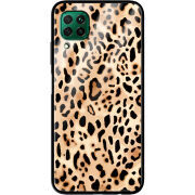 Защитный чехол BoxFace Glossy Panel Huawei P40 Lite Leopard Print