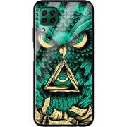 Защитный чехол BoxFace Glossy Panel Huawei P40 Lite Masonic Owl