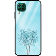 Защитный чехол BoxFace Glossy Panel Huawei P40 Lite Blue Tree