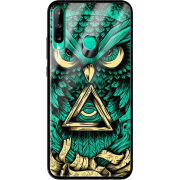 Защитный чехол BoxFace Glossy Panel Huawei P40 Lite E Masonic Owl