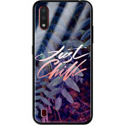 Защитный чехол BoxFace Glossy Panel Samsung A015 Galaxy A01 Just Chill