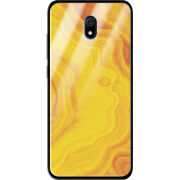 Защитный чехол BoxFace Glossy Panel Xiaomi Redmi 8A Yellow Marble