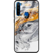 Защитный чехол BoxFace Glossy Panel Xiaomi Redmi Note 8T Gold With Silver