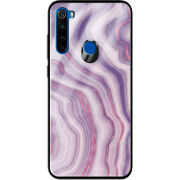 Защитный чехол BoxFace Glossy Panel Xiaomi Redmi Note 8T Purple Marble