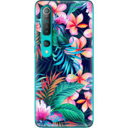 Чехол BoxFace Xiaomi Mi 10 flowers in the tropics