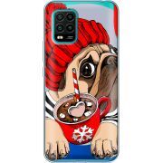 Прозрачный чехол BoxFace Xiaomi Mi 10 Lite Winter Puggy