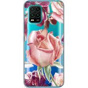 Прозрачный чехол BoxFace Xiaomi Mi 10 Lite Rose