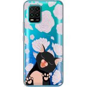 Прозрачный чехол BoxFace Xiaomi Mi 10 Lite Meow