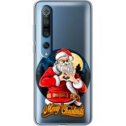 Прозрачный чехол BoxFace Xiaomi Mi 10 Pro Cool Santa