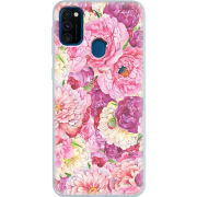 Чехол BoxFace Samsung M215 Galaxy M21 Pink Peonies