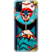 Чехол BoxFace Samsung M215 Galaxy M21 Girl Pop Art