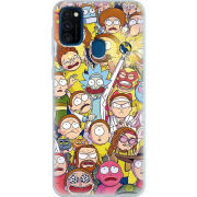 Чехол BoxFace Samsung M215 Galaxy M21 Rick and Morty