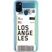Прозрачный чехол BoxFace Samsung M215 Galaxy M21 Ticket Los Angeles