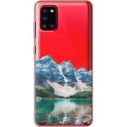 Прозрачный чехол BoxFace Samsung A315 Galaxy A31 Blue Mountain