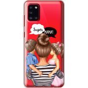 Прозрачный чехол BoxFace Samsung A315 Galaxy A31 Super Mama