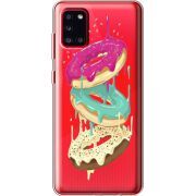 Прозрачный чехол BoxFace Samsung A315 Galaxy A31 Donuts
