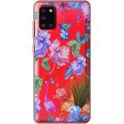 Прозрачный чехол BoxFace Samsung A315 Galaxy A31 Flamingo