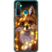 Чехол BoxFace Realme 5 Pro Різдвяна лисичка