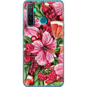 Чехол BoxFace Realme 5 Pro Tropical Flowers