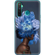 Чехол BoxFace Realme 5 Pro Exquisite Blue Flowers