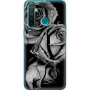 Чехол BoxFace Realme 5 Pro Black and White Roses