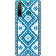 Чехол BoxFace Realme 5 Pro Блакитний Орнамент